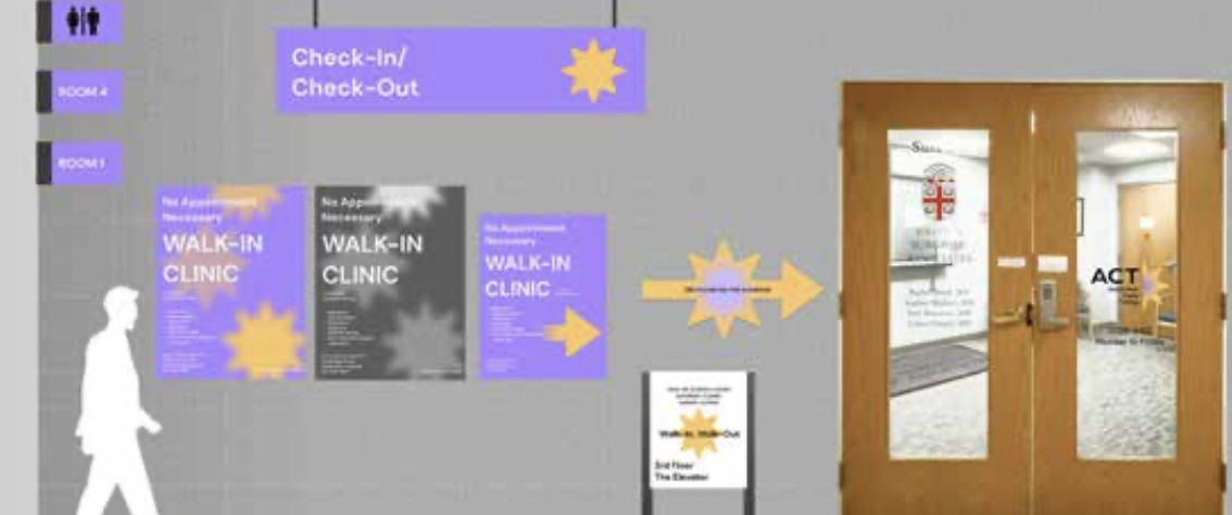 Prototype ACT identity and wayfinding system